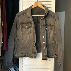 Women’s Express Cropped Jean Jacket